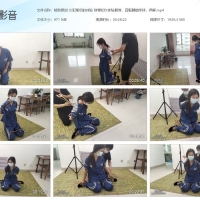【高跟布鞋】精致原创 女犯最后的体验 新模初次体验捆绑，囚服脚镣手铐押解【971MB】